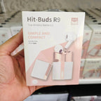 Hit buds r9 5,2v kulak içi mikrofonlu, kızlar için ruj şekli bluetooth kulaklık TELETEK