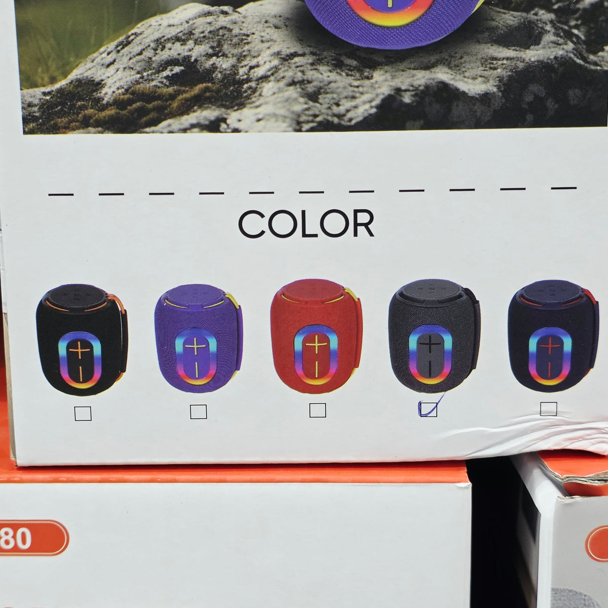 RGB Işıklı Taşınabilir Bluetooth Hoparlör, Usb Sd kart destekli JC-580 LENSUN
