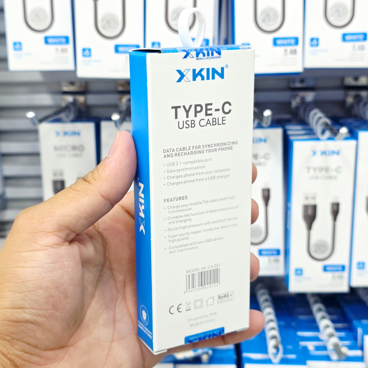 ( 5 adet ) 2,4A, 20cm Usb powerbank kablosu KolayMagza - Toptan Telefon Aksesuarları