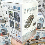 4'ü 1 Arada Taşınabilir Araç Akü Takviye Cihazı (Jump Starter) ve Dijital Hava Kompresörü - 12V Diesel Universal + el fenerli Müslüm