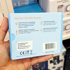 Wireless Mobile WiFi Pro LTE CAT6 Taşınabilir Cep Modemi - 3000 mAh Batarya 5G Destekli Mobil Router TÜMCELL