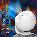 Yıldızlı Gökyüzü Galaksi Projektörü, Film Şeridi Filmi ile LED Işık Gösterisi, 360° Dönüş, 3 Düğmeli Kontrol, USB Güç Kaynaklı, Ev ve Parti Kullanımı, Yatak Odası, Oyun Odası, Tavan Dekorasyonu için WEARFİT