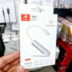 TypeC girişli usb hub 4ü1 arada çoğaltıcı jh112 TEKNOİST