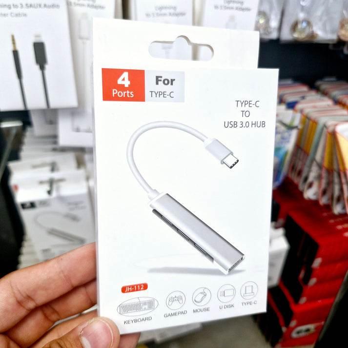 TypeC girişli usb hub 4ü1 arada çoğaltıcı jh112 TEKNOİST