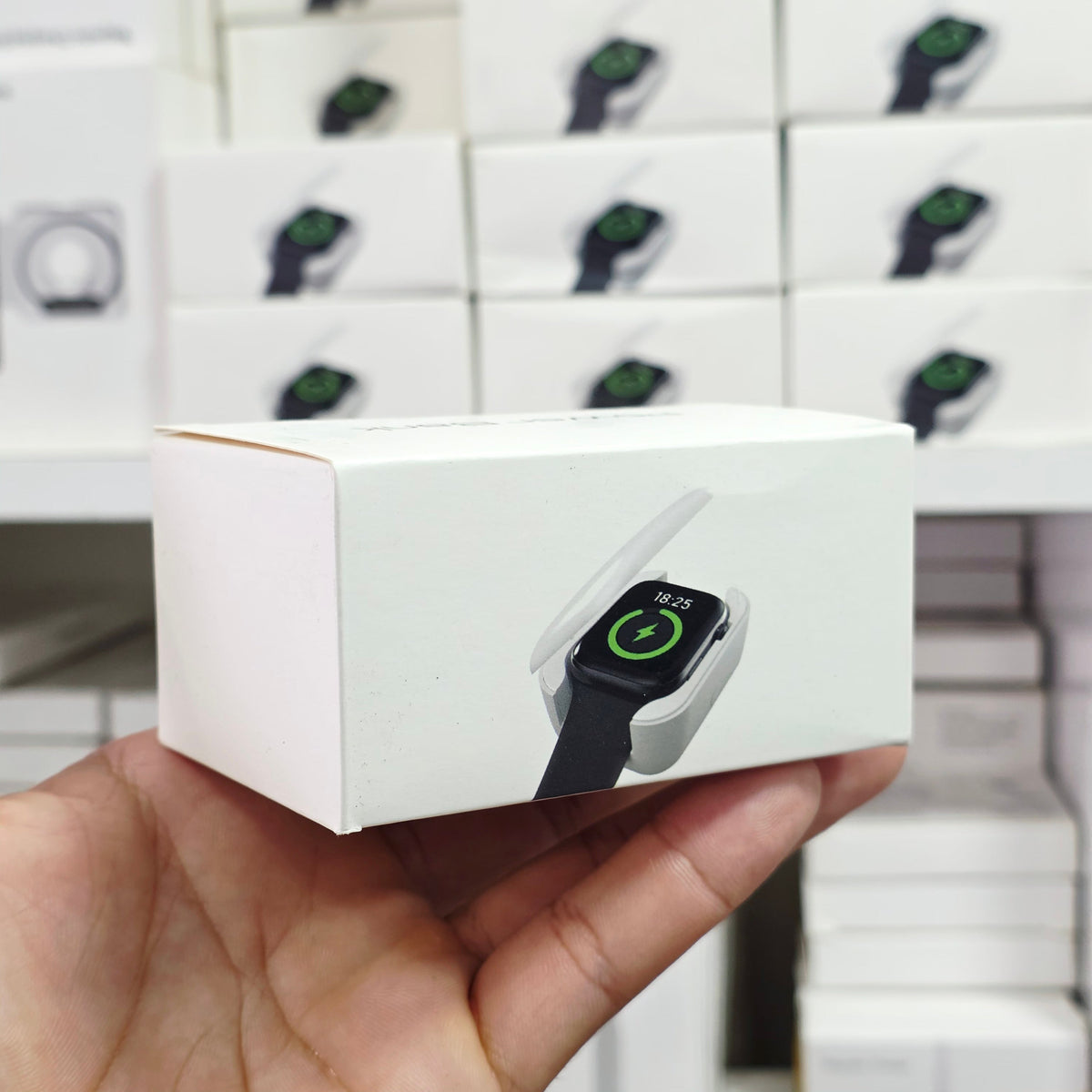 ( 3 adet ) Akıllı Saat manyetik powerbankı, Taşınabilir Kablosuz Şarj Kutusu Mini Powerbank 1000mah - Manyetik Hızlı Şarj Cihazı TÜMCELL