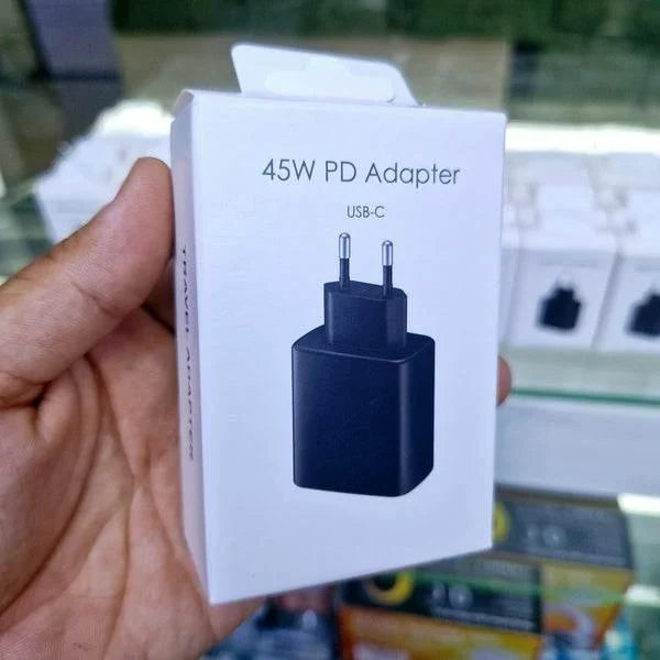( 5 adet ) 45W TypeC çıkışlı süper fast destekli şarj başlık MİLANO