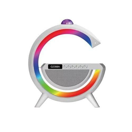 G Kablosuz Şarj Cihazı ve Disko Işığı RGB Rable lampa bluetooth Hoparlör TELETEK