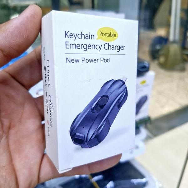 Typec çıkışlı 1,500 mah anahtarlığa takılan acil mini powerbank MİLANO