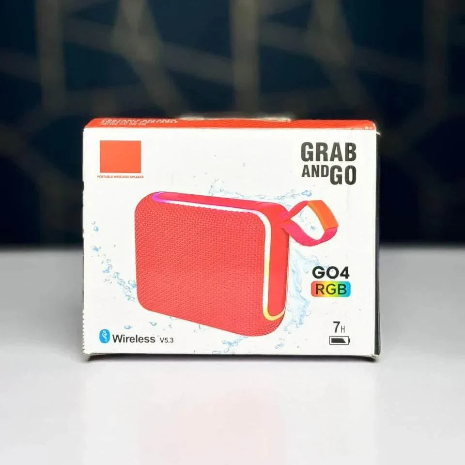 Go4 rgb ışıklı taşınabilir 5,3v 7 saat kullanım süreli ip67 suya dayanıklı bluetooth hoparlör FOREFO