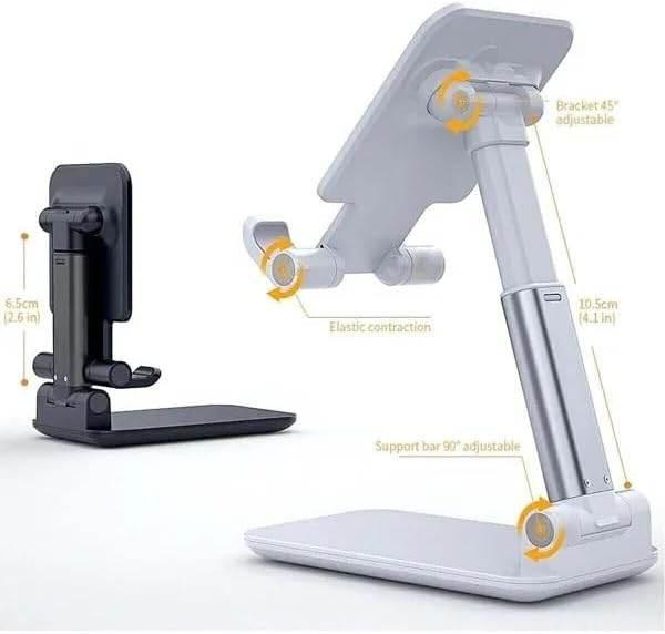 ( 5 adet ) Folding katlanabilir masa üstü desktop telefon stand TEKNOİST