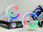 G Kablosuz Şarj Cihazı ve Disko Işığı RGB Rable lampa bluetooth Hoparlör TELETEK
