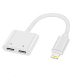 ( 5 adet ) Lightning 2in1 çoğaltıcı kulaklık ve şarj dönüştürücü TEKNOİST