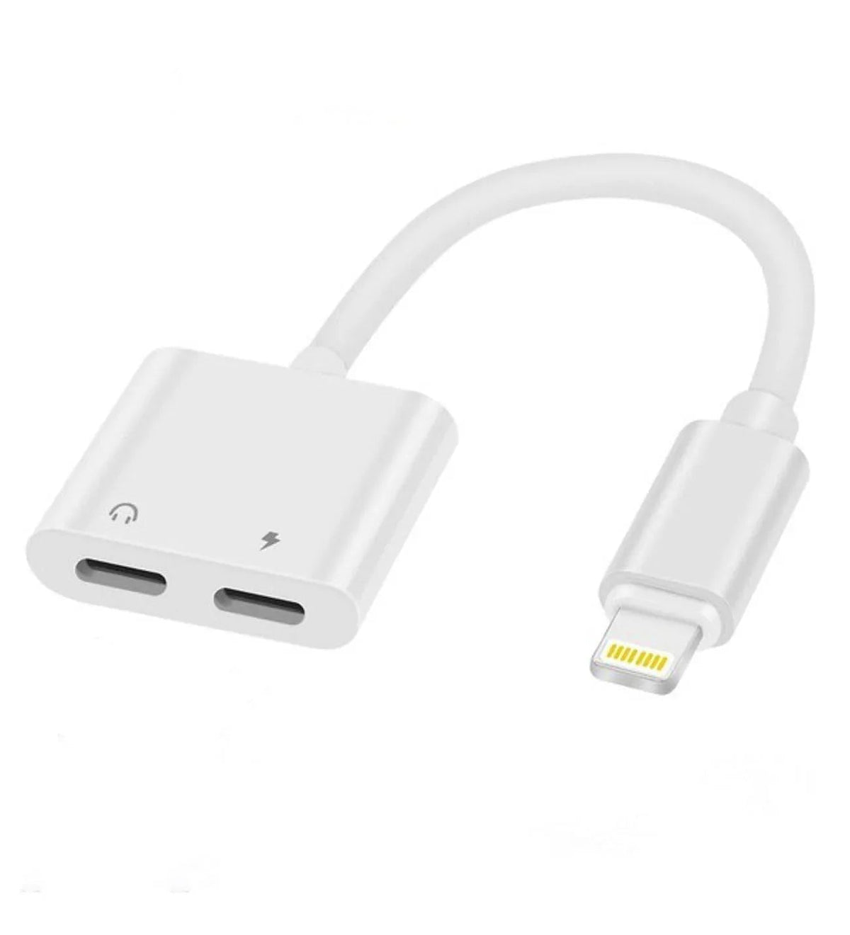 ( 5 adet ) Lightning 2in1 çoğaltıcı kulaklık ve şarj dönüştürücü TEKNOİST