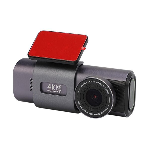 4K Ultra HD Vehicle BlackBOX DVR Dual Lens Araç İçi Kamera - WDR Gece Görüşlü Çift Kameralı Yol Kayıt Cihazı - TechnioTR