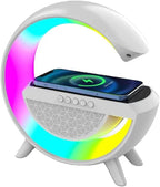 Hm-2309 rgb ışıklı kablosuz hoparlör - 15w güç, saatli, şarjlı, müzik ve tarz bir arada! TELETEK