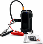 4'ü 1 Arada Taşınabilir Araç Akü Takviye Cihazı (Jump Starter) ve Dijital Hava Kompresörü - 12V Diesel Universal + el fenerli Müslüm