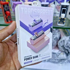 5,000 mah mini led göstergeli typec ve lightning powerbank MİLANO