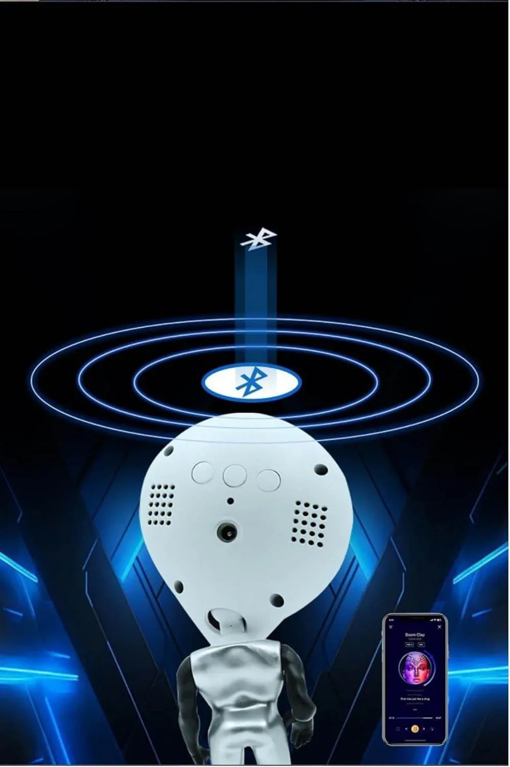 MXS-008 FM UZAYLI ASTRONOT LED GLAXY PROJEKTÖR LEERFEİ
