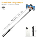 ( 5 adet ) Tripod selfe çubuğu stick bluetooth kumandanlı uzanabilir POLYGOLD