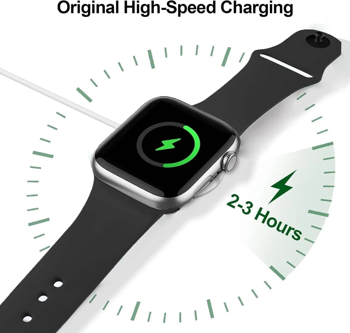 TypeC girişli manyatik akıllı saat watch hızlı şarj cıhazı TELETEK