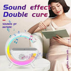 Hm-2309 rgb ışıklı kablosuz hoparlör - 15w güç, saatli, şarjlı, müzik ve tarz bir arada! TELETEK