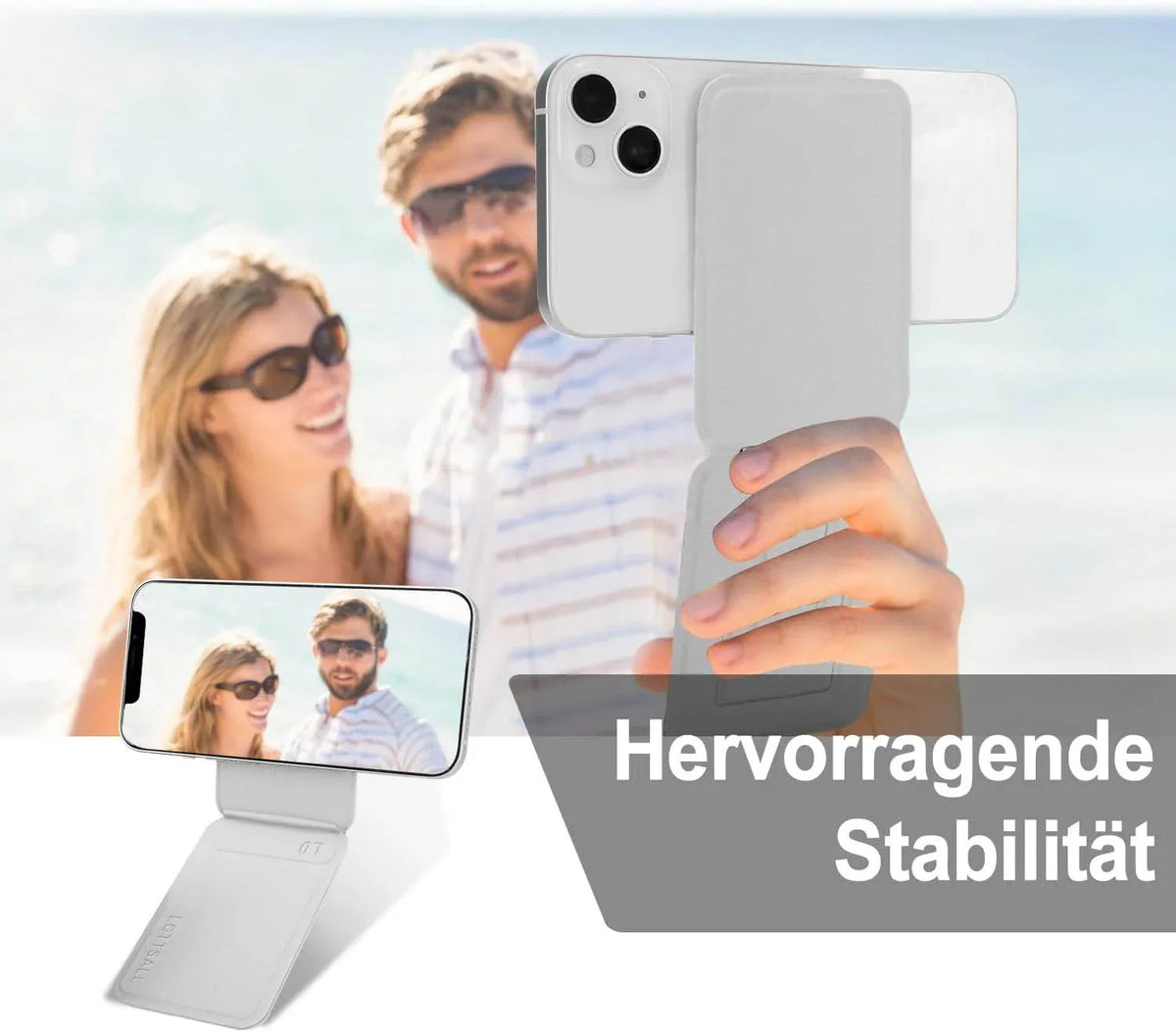 ince Magnetik tripod standı katlanabilir ayarlanabilir masa üstü TELETEK