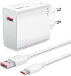 67w saniyeli turbo destekli usb çıkışlı başlık ve usb typec şarj seti - TechnioTR