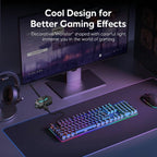 ( 5 adet ) Gaming 4 Port USB 2.0 Çoklayıcı Hub - 7 Renk LED Işıklı 60cm Kablolu Oyuncu USB Hub KolayMagza KM Technology - Toptan Telefon Aksesuarları