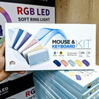Kablosuz mouse & klavye seti şarj edilebilir bluetoothlu taşınabilir mouse & keyboard kit İnter