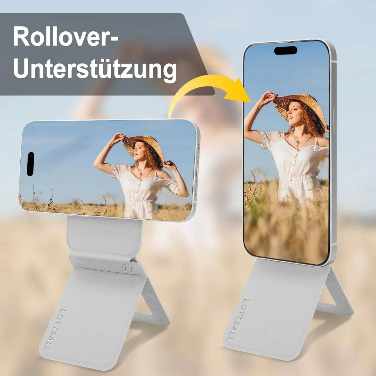 ince Magnetik tripod standı katlanabilir ayarlanabilir masa üstü TELETEK