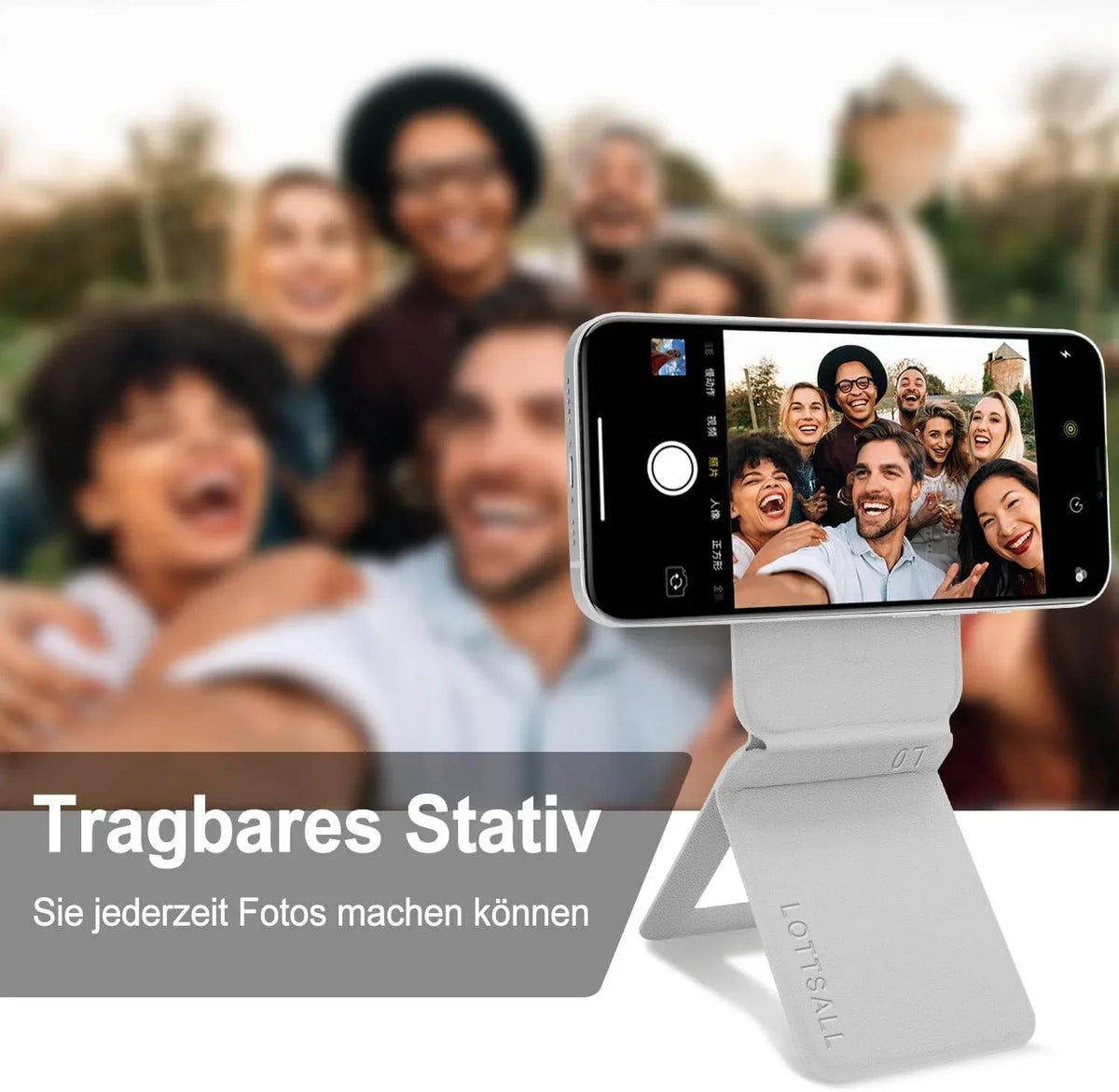 ince Magnetik tripod standı katlanabilir ayarlanabilir masa üstü TELETEK
