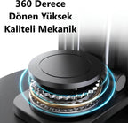 ( 5 adet ) 360 derece döner masa üstü ayarlanabilir plastik telefon standı CARBON