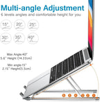 Ayarlanabilir katlanabilir laptop ve tablet standı CARBON