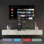 TV98 ATV Stick Mini TV Stick Android 14 H618 Dört Çekirdekli Cortex A53 Desteği 8K Video 2,4G 5G WiFi BT5,0 Sesli Uzaktan Kumanda Akıllı TV Kutusu (2+16GB) TELETEK