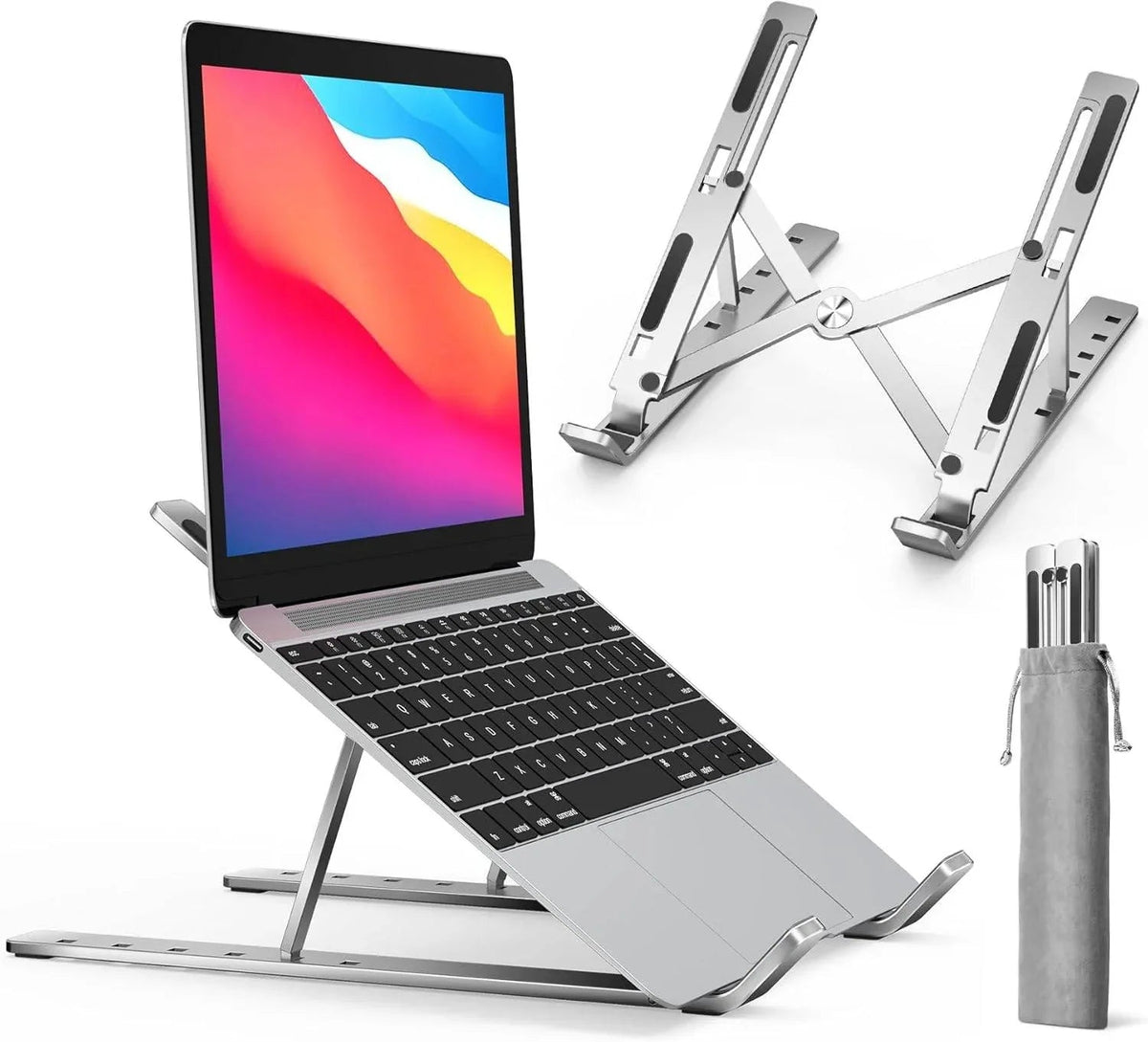 Ayarlanabilir katlanabilir laptop ve tablet standı CARBON