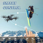 E58 4k Hd Kamerali Fly More Combo Drone Otomatik Kalkis Inis Sabit Durma ozellikli telefon yerleştirilebilir kumandalı İCON