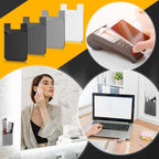 Telefon arkasına yapışan kartlık yapışkanlı silikon kart yuvası TEKNOİST