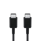 ( 5 adet ) Samsung Uyumlu USB-C to USB-C 5A Süper Hızlı Şarj ve Data Kablosu (1m) - Siyah ÖZEL