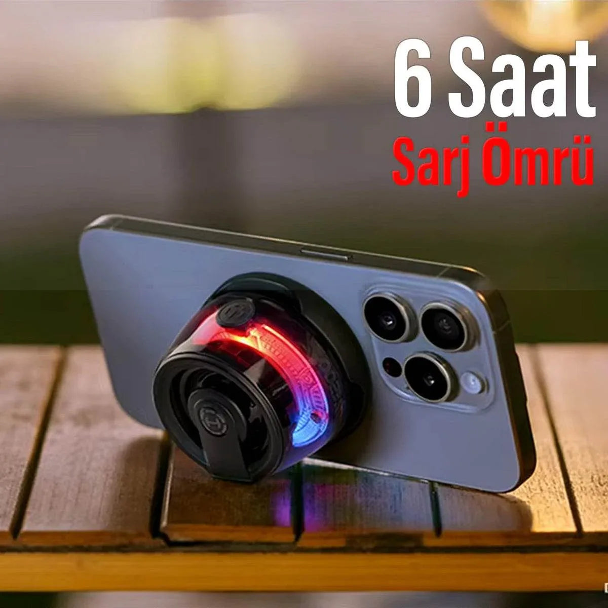 Magnetik mini hoparlör telefon arkasına yapışan wireless speaker d39 TORİMA