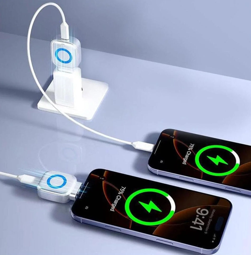 Type-C Akıllı Şarj Kesici ve Ayırıcı Adaptör - 140W Hızlı Şarj Destekli Batarya Koruyucu Mini Aparat Kadir teknik