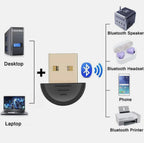 Mini USB Bluetooth 5.0 Dönüştürücü Adaptör Dongle Platoon