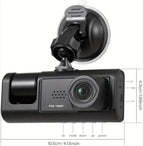 Black Box Traffic Recorder Full HD 1080P Wi-Fi Destekli 3 Kameralı Akıllı Sürüş Kayıt Cihazı ve Araç İçi Kamera Seti POLYGOLD