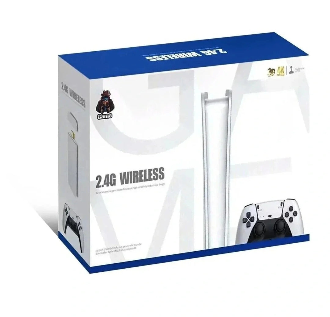 SJGAM M15 Plus 4K Ultra HD Wireless Retro Oyun Konsolu - 20.000+ Oyunlu Çift Kablosuz Kollu Game Stick Atari TÜMCELL