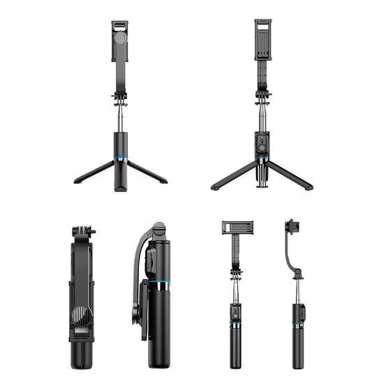 C01 bluetooth kumandalı selfie stick tripod | taşınabilir, uzayabilir, ayarlanabilir, katlanabilir telefon tutucu TORİMA