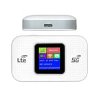 Wireless Mobile WiFi Pro LTE CAT6 Taşınabilir Cep Modemi - 3000 mAh Batarya 5G Destekli Mobil Router TÜMCELL