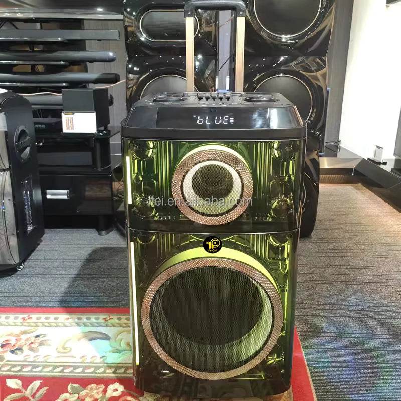 Pte12h kablosuz hoparlör | 800w güç, çift mikrofonlu, 4 tekerlekli, çekçekli, rgb ışıklı, güçlü bass ve yüksek ses,tws destekli, usb/tf/fm TORİMA