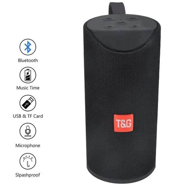 Tg113a taşınabilir masaüstü mikrofonlu hafıza kart ve usb destekli bluetooth hoparlör POLYGOLD