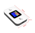 Wireless Mobile WiFi Pro LTE CAT6 Taşınabilir Cep Modemi - 3000 mAh Batarya 5G Destekli Mobil Router TÜMCELL