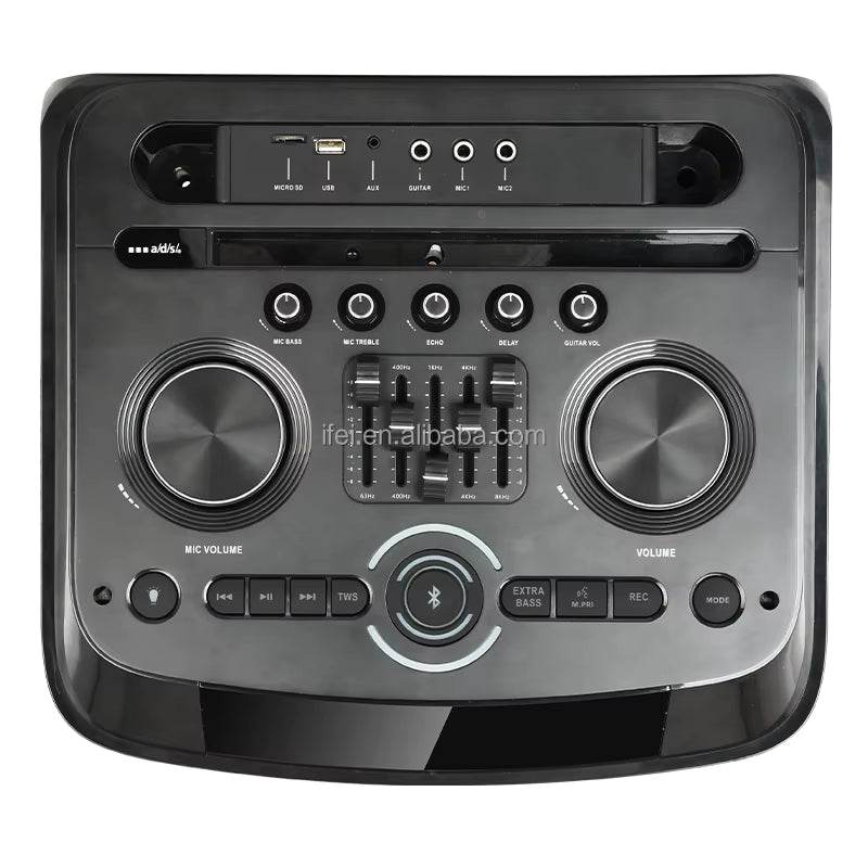 Pte12h kablosuz hoparlör | 800w güç, çift mikrofonlu, 4 tekerlekli, çekçekli, rgb ışıklı, güçlü bass ve yüksek ses,tws destekli, usb/tf/fm TORİMA