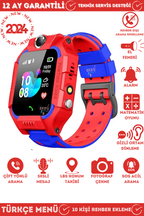 Akıllı çocuk saati ,konuşmalı ,kameralı ,sim kart takılabilir ,aramalı ,fenerli ,dokunmatik ,uygulamalı JOYTECH